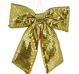 Gold Decorative Cocodil 39x50cm Mica