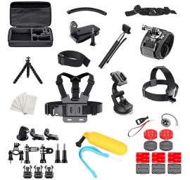 Gopro Sjcam Sporto Kamerų Priedų Rinkinys 50in1