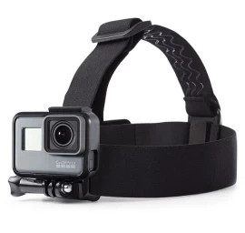 gopro Sportinės Kameros Dji Ga100 Galvos Juosta, Skirta gopro Sporto Kamerai Dji Ga100 Head Moun - Juoda
