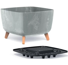 Gracia Square Beton Effect Pond 29x29cm