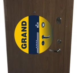 Šarvuotos buto durys GRAND - viena spyna