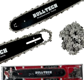 Grandininio pjūklo juosta + 2 grandinės 14 colių (35 cm), 3/8 colio, 1,3 mm, 52 grandys, BT2744