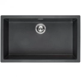 Granitinė plautuvė Reginox Amsterdam 72, 78x46 cm juoda R30882