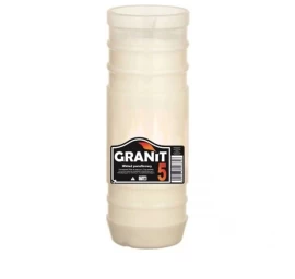 Granito, 5d žvakių įdėklas.