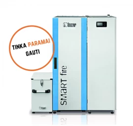 Granulinis katilas SmartFire Compact 15 50 l bunkeris