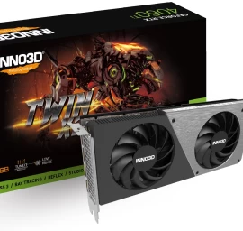 GRAPHICS CARD INNO3D Geforce RTX 4060 TI TWIN X2 NVIDIA 8 GB GDDR6 DLSS 3