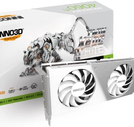 GRAPHICS CARD INNO3D Geforce RTX 4060 TI TWIN X2 OC WH NVIDIA 8 GB GDDR6 DLSS 3