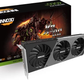 GRAPHICS CARD INNO3D Geforce RTX 4060 TI X3 OC NVIDIA 8 GB GDDR6 DLSS 3