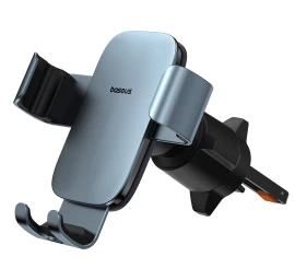 Gravitacinis Automobilio Laikiklis Telefonui Ant Priekinio Stiklo Grotelių - Pilkas