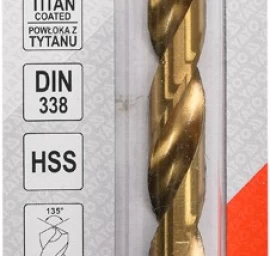 Grąžtas metalui HSS-TIN 10.5 mm (YT-44663)