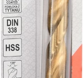 Grąžtas metalui HSS-TIN 12.0 mm (YT-44666)