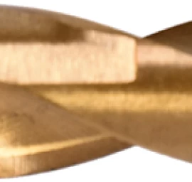 Grąžtas metalui su Hex 6.3 mm (1/4) galu HSS-TiN | 10.0 mm (YT-44772)