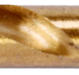 Grąžtas metalui su Hex 6.3 mm (1/4) galu HSS-TiN | 6.0 mm (YT-44764)