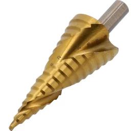 Grąžtas pakopinis spiralinis | HSS 4341 | Ø 4 - 32 mm (YT-44748)