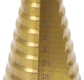 Grąžtas skylės (pa)platinimui pakopinis | Titano nitridas | Ø 4 - 32 mm (1619)