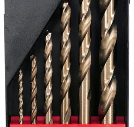 Grąžtų metalui rinkinys | Cobalt-HSS | 2-8 mm | 6 vnt. (YT-41602)
