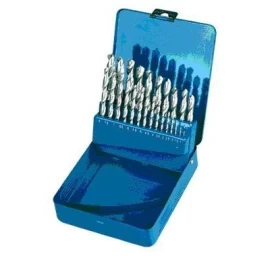 Grąžtų metalui rinkinys DIN338 25vnt. (1-13mm)