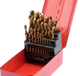 Grąžtų metalui rinkinys | HSS | 1-13 mm | 25 vnt. (22340)
