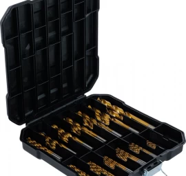 Grąžtų metalui rinkinys | HSS 5 % cobalt | 1,5 - 10 mm | 92 vnt. (74592)