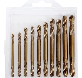 Grąžtų rinkinys HSS dvipusiai (10vnt) 3.0-6.0mm