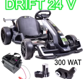 Greitaeigis 24 V Akumuliatorinis Drifto Kartingas, Reguliuojamas Rėmas/ahl007