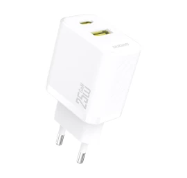 Greitasis įkroviklis 25w Usb-a Usb-c - Baltas