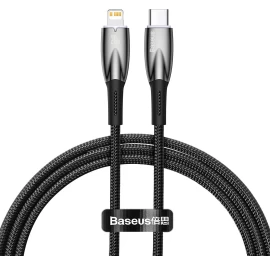 Greitasis įkrovimo Kabelis iphone Usb-c - lightning 480mb/s Pd 20w 1 M Juodas