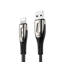 Greitojo įkrovimo Laidas iphone Usb-a - lightning Sharp Series 1,2 M Juodas