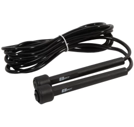 Greitojo šokinėjimo Virvė Pvc 285cm Juoda Enero Fit