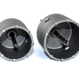 Gręžimo karūnų rinkinys SDS Plus | 65 mm + 80 mm | 2 vnt. (ES20442)