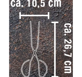 Grilio žnyplės 26,7 Cm