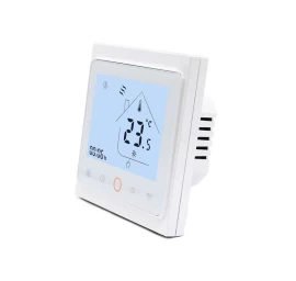 Grindinio šildymo termostatas su WIFI E500i, programuojamas, baltas