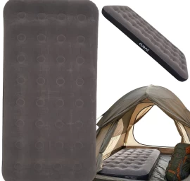 Grindų Medžiaga 1 Person Grey 191x99x22cm 24638