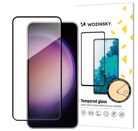 Grūdintas 9h Viso Ekrano Stiklas, Skirtas samsung Galaxy S24+ Su Juodu full Glue Rėmeliu
