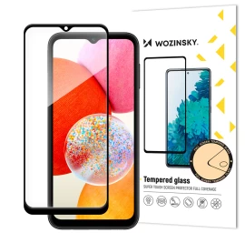 Grūdintas Stiklas 9h Full Glue Su Juodu Rėmeliu, Skirtas Samsung A15 / A15 5g