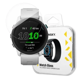 Grūdintas Stiklas 9h Su Visu Ekrano Rėmeliu Garmin Forerunner 745