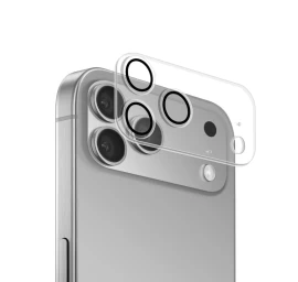 Grūdintas Stiklas Kameros Salelėms Ir Lęšiams, Skirtas iphone 17 Pro Max Fotoaparatui Standartinis