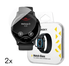 Grūdintas Stiklas, Skirtas garmin Venu 3 45 Mm Pilnai Priklijuotam Laikrodžiui - 2 Vnt.