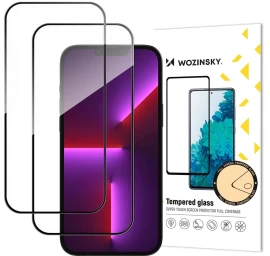 Grūdintas Stiklas, Skirtas iphone 17 Air Visiškai Klijuotas Grūdintas Stiklas - 2 Vnt.