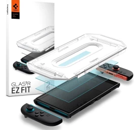 Grūdintas Stiklas, Skirtas nintendo Switch 2 Glas.tr Ez Fit Konsolei, Skaidrus - 2 Vnt.