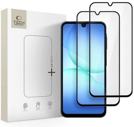 Grūdintas Stiklas, Skirtas samsung Galaxy A16 4g / 5g / A26 5g / A17 4g / 5g Glass Fit+, Juodas - 2 Vnt.