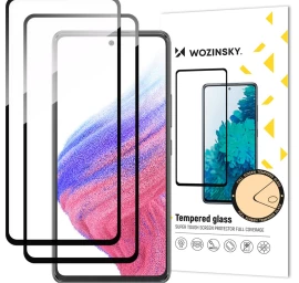 Grūdintas Stiklas, Skirtas samsung Galaxy A54 5g 9h Su Visiškai Klijuotu Grūdinto Stiklo Rėmeliu - 2 Vnt.