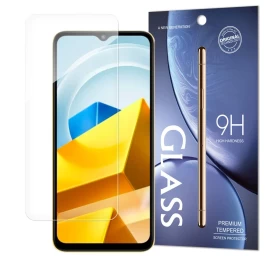 Grūdintas Stiklas xiaomi Poco M5 Grūdintas Stiklas, Kietumas 9h (pakuotė - Vokas)