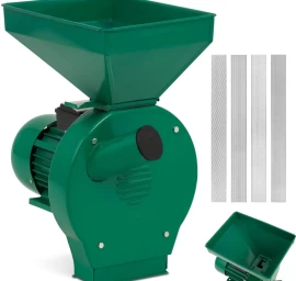 Grūdų Malūnas Su 4 Sieteliais 250 Kg/h 1100 W