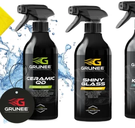 Grunee 3x0,5l Rinkinys - Keramikinis Qd + Blizgus Stiklas + Vabzdžių Naikiklis