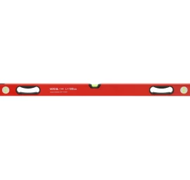 Gulsčiukas aliuminis | BOX level | 1200 mm | su rankenėlėmis | 3 akutės (YT-30084)