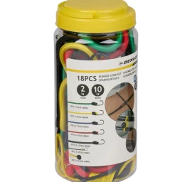 Guminiai Dirželiai Bagažo Kabliams Tvirtinti 18 Vnt. Dunlop