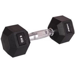 Guminiai Hanteliai Hex 6 Kg Enero Fit