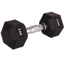 Guminis Hantelis Hex 8 Kg Enero Fit