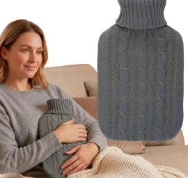 Guminis Termoforas Su alpina Dangteliu 1,7 L Pilkos Spalvos